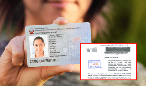 Congreso propone que el carné universitario sea gratuito. Foto: Sunedu