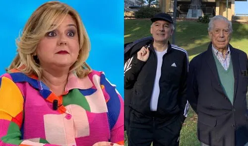 La periodista Pilar Vidal afirmó que el hijo de Mario Vargas Llosa mintió sobre el estado de salud del escritor. Foto: Composición LR/difusión La periodista Pilar Vidal afirmó que el hijo de Mario Vargas Llosa mintió sobre el estado de salud del escritor.