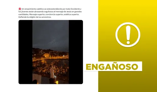 Video no corresponde a Semana Santa