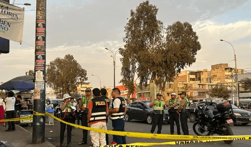 Asesinan a hombre mientras almorzaba en La Victoria. Foto: Dayana Huerta. Asesinan a hombre mientras almorzaba en La Victoria. Foto: Dayana Huerta.