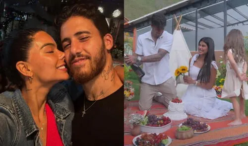 Ivana  Yturbe celebró sus 29 años en compañía de Beto Da Silva y su hija.