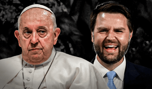 La reunión del Papa Francisco con JD Vance duró unos minutos. Foto: composición LR La reunión del Papa Francisco con JD Vance duró unos minutos. Foto: composición LR