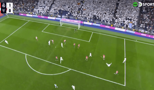 Federico Valverde es titular en el Real Madrid vs Athletic. Foto: captura de DSports. Federico Valverde es titular en el Real Madrid vs Athletic.