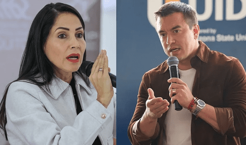 Luisa González califica advertencia de Fuerzas Armadas como "cortina de humo" relacionada con "mega fraude".