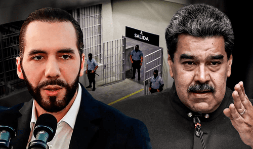 Bukele anunció la oferta del canje a Maduro en una publicación vía X. Foto: composición LR Bukele anunció la oferta del canje a Maduro en una publicación vía X. Foto: composición LR