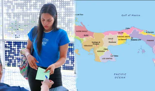 Actualmente, el PASE-U se encuentra en la segunda fase de su tercer pago. Foto: composición LR / Ifarhu / Maps of India Esta provincia de Panamá cobrará el PASE-U hasta este lunes 21 de abril