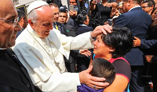 Papa Francisco en su visita a Lima. Foto: Andina Papa Francisco, Vaticano, iglesia católica