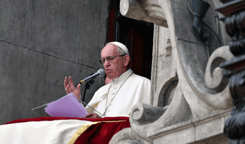 El papa Francisco visitó, por única vez, el Perú en el 2018. Foto: AFP El papa Francisco visitó, por única vez, el Perú en el 2018. Foto: AFP