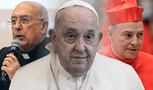 El cónclave será integrado por 129 cardenales menores de 80 años con derecho a voto, entre ellos varios representantes de América Latina. Foto: Composición LR/AFP/CNN/EFE. Estos son los cardenales de América Latina que serán parte del cónclave que elegirá al sucesor del papa Francisco