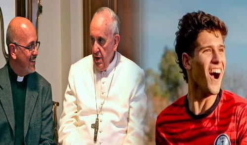 El papa Francisco falleció a los 88 años en su Casa de Santa Marta, en Roma. Foto: Composición LR/ Alfa y Omega/ Felipe Bergoglio Los sobrinos del papa Francisco que tienen exitosas carreras: desde un futbolista hasta un sacerdote