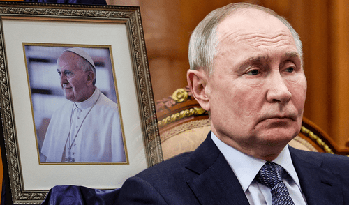 Vladimir Putin asegura que el papa Francisco fue un "defensor de los altos valores del humanismo y la justicia"