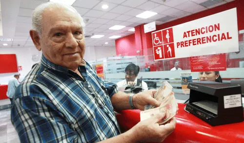 Los beneficiarios del Reintegro 3 pueden cobrar sus aportes del Fonavi en agencias del Banco de la Nación. Foto: Andina Los beneficiarios del Reintegro 3 pueden cobrar sus aportes del Fonavi en agencias del Banco de la Nación.