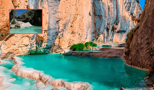 Peruanos bajaban de los cerros para llegar a las aguas turquesas, pero se dieron con la ingrata sorpresa de que no entraba ni una persona más. Foto: composición LR/ South America Exploor South America Exploor/Wikipedia