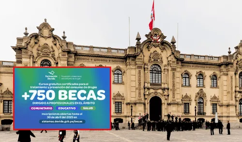 Ejecutivo otorga becas en cursos sobre prevención y tratamiento del consumo de drogas. Foto: composición LR