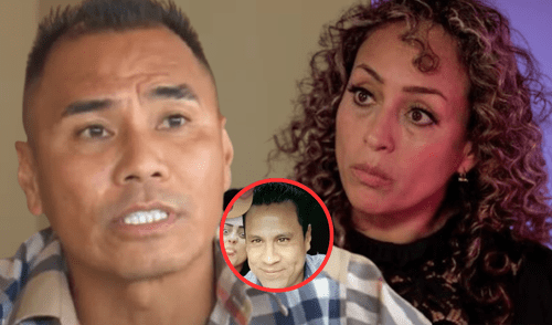 'Tenchy' Ugaz denunció al exesposo de Sara Manrique. Foto: Composición LR/ATV/YouTube 'Tenchy' Ugaz denunció al exesposo de Sara Manrique.