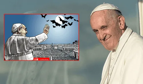 Fallecimiento del papa Francisco. Foto: composición LR Fallecimiento del papa Francisco.