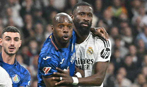 En su duelo por la primera rueda, Real Madrid derrotó a Getafe en casa por 2 a 0, con goles de Bellingham y Mbappé.