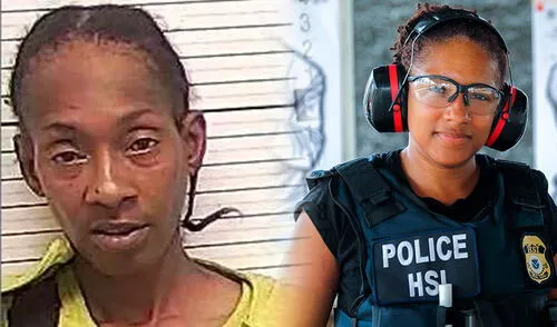 Mujer se presentó en el trabajo de su víctima como una agente del ICE. Foto: Composición LR/ICE/New York Post Mujer se presentó en el trabajo de su víctima como una agente del ICE. Foto: Composición LR/ICE/New York Post