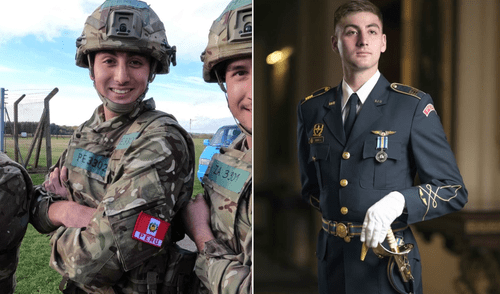 Fabio Pérez es el primer hispanohablante en graduarse de este curso de formación de élite militar. Foto: composición LR/Andina/FAP Fabio Pérez es el primer hispanohablante en graduarse de este curso de formación de élite militar. Foto: composición LR/Andina/FAP
