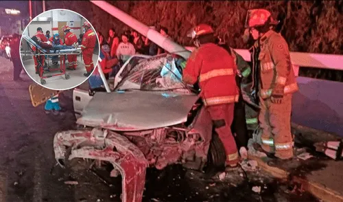 El conductor se encuentra en estado crítico. Créditos: Leonela Aquino / La República.