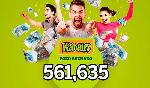 Descubre los números ganadores del último sorteo de La Kábala con un Pozo Buenazo de S/561.635. Foto: Intralot Descubre los números ganadores del último sorteo de La Kábala con un Pozo Buenazo de S/561.635. Foto: Intralot