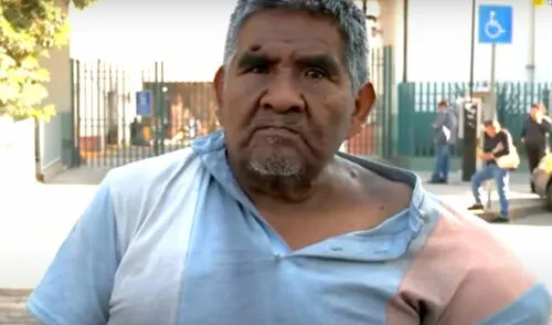 Crescencio, de 65 años, ha vivido una existencia marcada por la invisibilidad en México. Foto: Telediario México