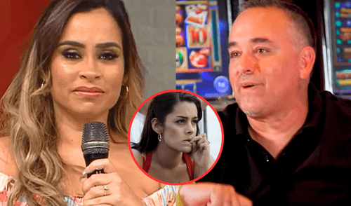 Roberto Martínez aclaró su salida con Larissa Riquelme. Foto: Composición LR/América/YouTube Roberto Martínez aclaró su salida con Larissa Riquelme.