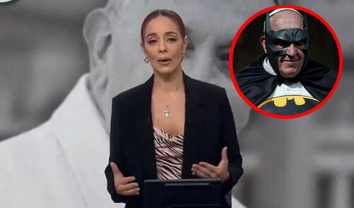 El santo padre falleció el lunes 21 de abril. Foto: composiciónLR/Venevisión/X Periodista venezolana sufre lapsus confundiendo el papamóvil con el batimóvil y desata ola de memes: “papa de día, Batman de noche”