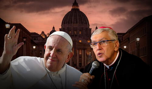 El cardenal Carlos Castillo participará en el cónclave que elegirá al nuevo papa. Foto: Composición LR