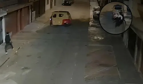 Policía de civil se enfrenta a delincuentes en San Juan de Miraflores. Foto: Captura de pantalla de YouTube