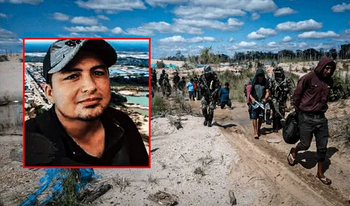 Edison Fernández Pérez, alias Chili, es sindicado como cabecilla de un grupo armado que protege a la minería ilegal en La Pampa. Foto: LR Edison Fernández Pérez, alias Chili, es sindicado como cabecilla de un grupo armado que protege a la minería ilegal en La Pampa. Foto: LR