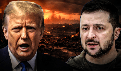 Donald Trump acusa a Zelensky de perjudicar las negociaciones para el fin de la guerra entre Ucrania y Rusia. Foto: composición LR Donald Trump acusa a Zelensky de perjudicar las negociaciones para el fin de la guerra entre Ucrania y Rusia. Foto: composición LR
