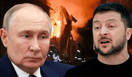 Volodímir Zelensky exige alto al fuego inmediato a Rusia tras devastador bombardeo en Dnipropetrovsk.