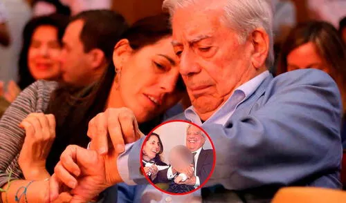 Morgana Vargas Llosa y su padre, Mario Vargas Llosa