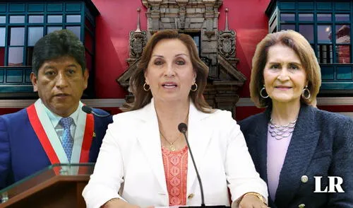 Josué Gutierrez entregó documento a TC que beneficiaría a Dina Boluarte | Composición: LR. Josué Gutierrez entregó documento a TC que beneficiaría a Dina Boluarte