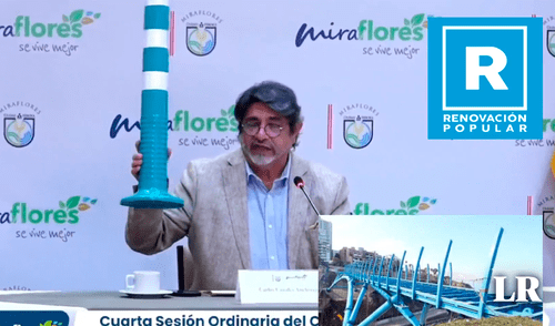 Carlos Canales pertenece a Renovación Popular. Foto: x municipalidad de miraflores