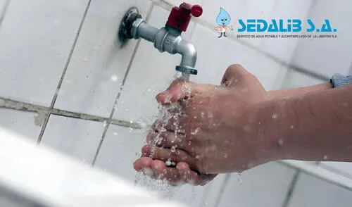 Sedalib anunció corte de agua en determinadas zonas de La Libertad. Foto: Composición LR/CDN/Sedalib