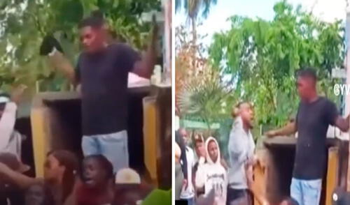 El extorsionador no esperó que culmine el entierro para exigir el pago de cupo, lo que generó la indignación de los asistentes.