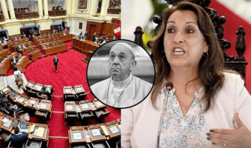 El Congreso de la República negó a la presidenta Dina Boluarte el permiso para viajar al Vaticano. Dina Boluarte