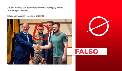 Zelenski no esta muerto y tampoco tiene sustituto