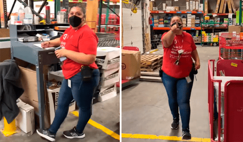 El inmigrante agraviado señaló que pondrá una denuncia de discriminación contra la trabajadora de Target. Foto: difusión El inmigrante agraviado señaló que pondrá una denuncia de discriminación contra la trabajadora de Target.