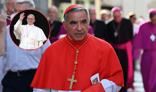A pesar de la polémica que envuelve a Angelo Becciu, el cardenal tiene intenciones de asistir al cónclave. Foto: composición LR/La Sexta/BBC A pesar de la polémica que envuelve a Angelo Becciu, el cardenal tiene intenciones de asistir al cónclave. Foto: composición LR/La Sexta/BBC