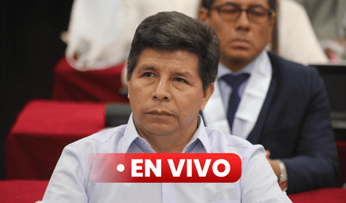 Pedro Castillo, continúa audiencia por juicio oral por golpe de Estado. Pedro Castillo