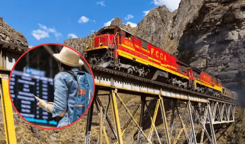 El servicio ferroviario que conecta Lima con Huancayo opera en fechas determinadas. Foto: composición LR/Andina El servicio ferroviario que conecta Lima con Huancayo opera en fechas determinadas. Foto: Composición LR/Andina