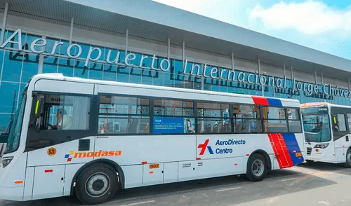 El servicio de transporte AeroDirecto comenzará a operar de manera gratuita. Foto: Andina
