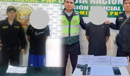 Crimen organizado sigue reclutando a menores en La Libertad. Foto: PNP. Crimen organizado sigue reclutando a menores en La Libertad. Foto: PNP.