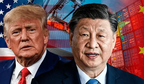 Mientras el mandatario estadounidense insiste en que se alcanzará un entendimiento, el gobierno chino niega cualquier diálogo reciente. Foto: Composición LR/AFP. China niega haber conversado con Estados Unidos sobre aranceles y lo acusa de haber empezado esta "guerra"