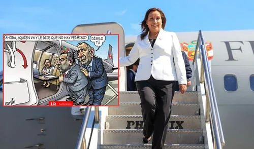 Dina Boluarte no pudo viajar al Vaticano para la sepultura del Papa Francisco. Foto: composición LR dina boluarte