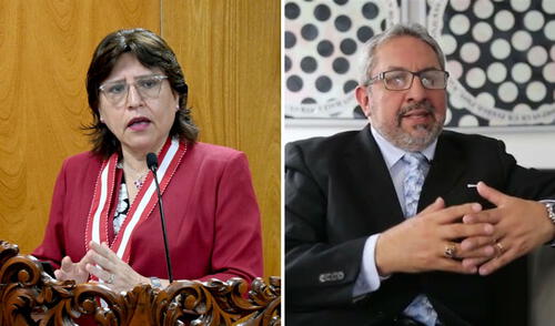 Delia Espinoza, fiscal de la Nación, presentó una denuncia contra Fernández Jerí. Foto: composición LR Delia Espinoza Jose Domingo Perez Juan Fernandez Jerí Ministerio Público