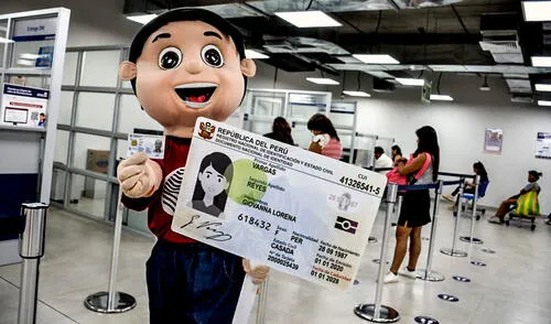 El DNIe es el nuevo documento moderno que reemplazará al DNI azul. Foto: Reniec. El DNIe es el nuevo documento moderno que reemplazará al DNI azul.